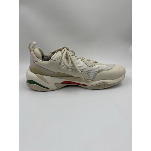 Puma Thunder Spectra Whisper White, Red, Green, 9 Chunky Sneaker Shoes 367516-12 main image 7